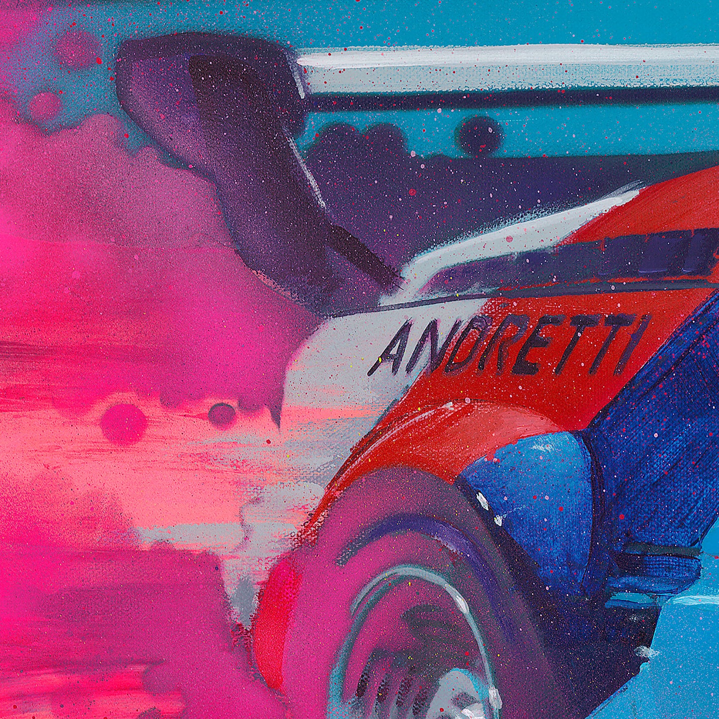 'ANDRETTI M1' Open Edition Giclée Print